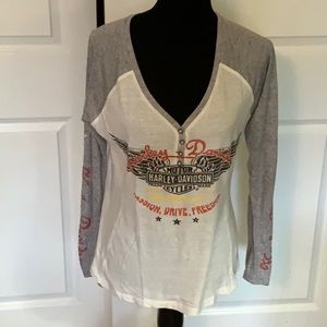 Harley Davison vneck